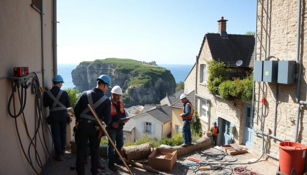 Remise aux normes électrique Etretat