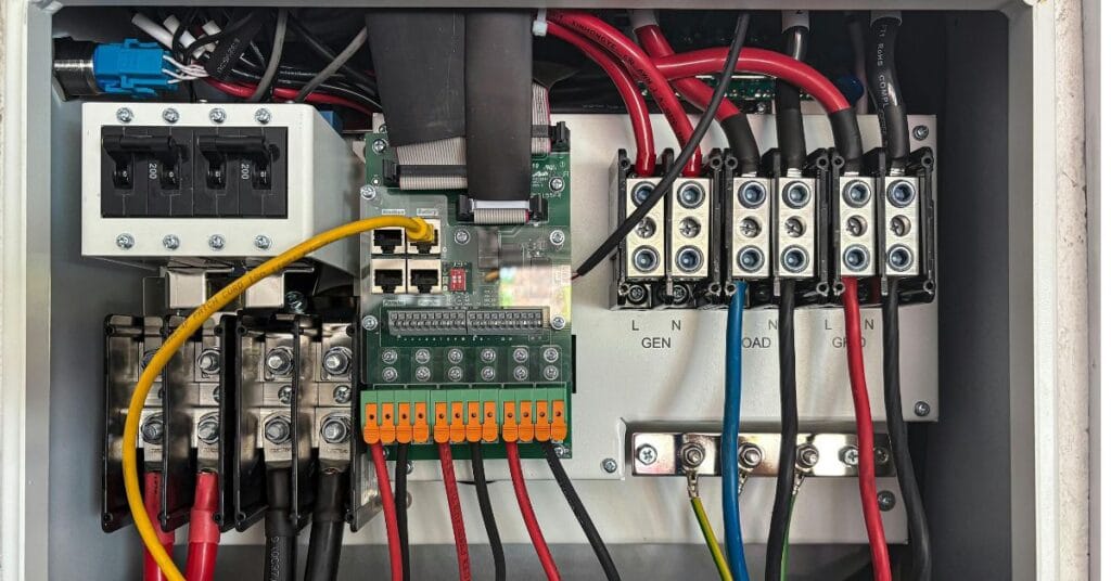 Tableau électrique à Fécamp